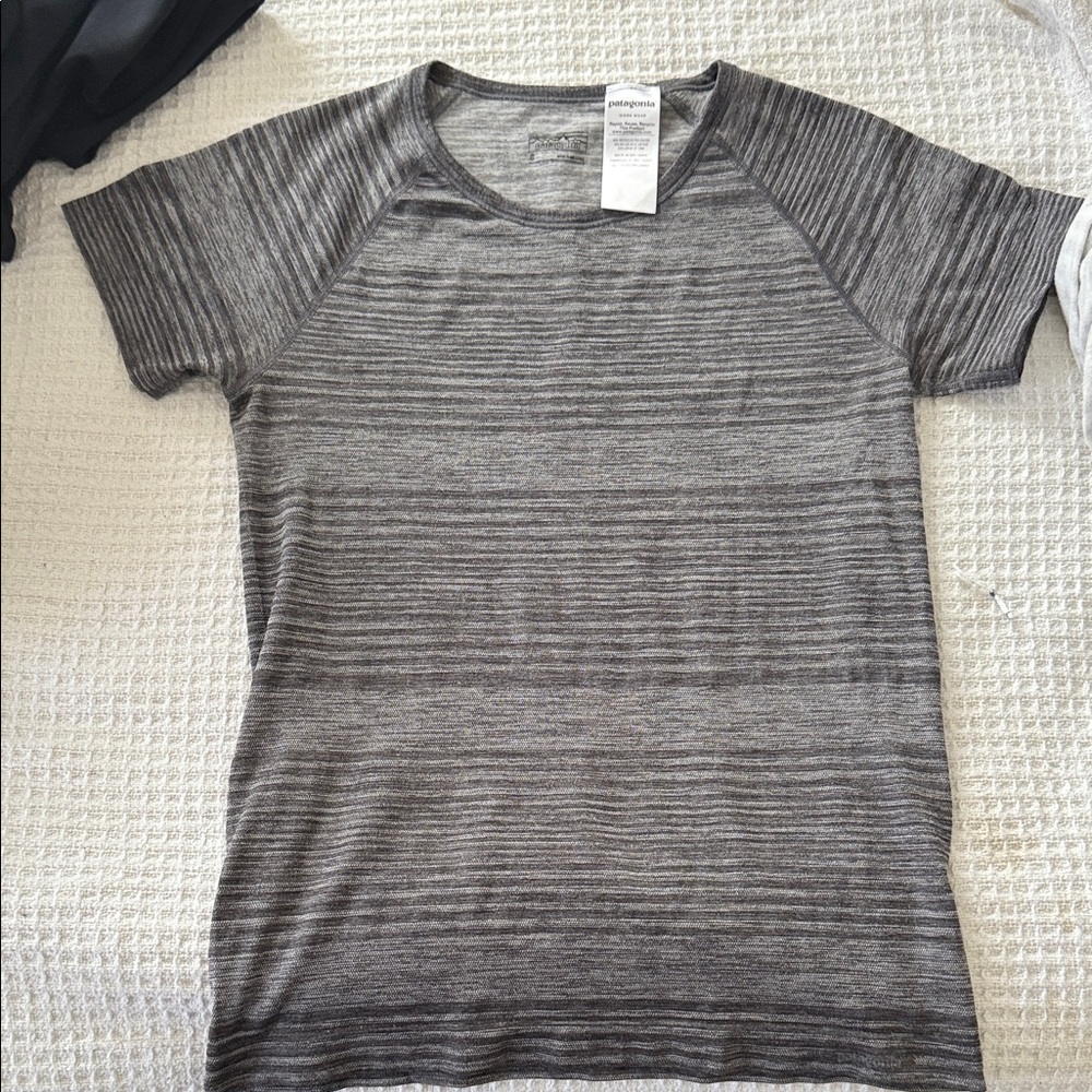 Patagonia Charcoal Heathered Tee
